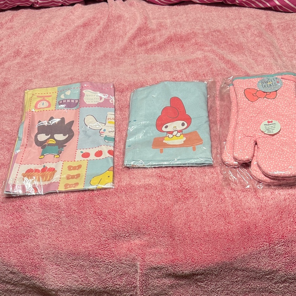 Sanrio Colorful Baking Set, in original packaging
